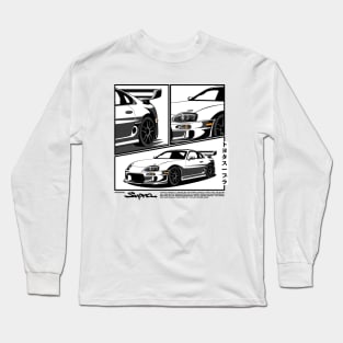 Supra JZA80 JDM Car Long Sleeve T-Shirt